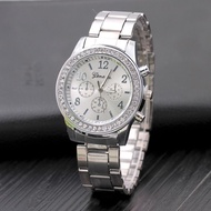 Watch watch Geneva watch Diamond-encrusted Alloy Steel Band watch Women Women Women Quartz watch Wom