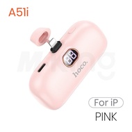 HOCO รุ่น J106/A5 LED แบตสำรอง 5000mAh 2A Power Bank ชาร์จเร็ว สำหรับiP/Type-C Fast Quick Charge ของ