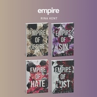 SET empire series by rina kent empire of desire empire of sin empire of lust empire of hate