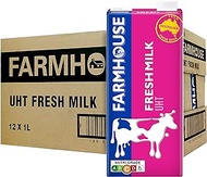 Farmhouse UHT Fresh Milk, 12 x 1l