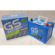 MFX60L 50AH GS Battery แบตเตอรี่รถยนต์ ของแท้ ใหม่ ไม่ต้องเติมน้ำ แบตกึ่งแห้ง พร้อมใช้ MFX60 เก๋ง แบ