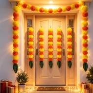Happy Diwali Decoration Items Deepavali Marigold Decorations Indian-style Wedding Deepavali Festival