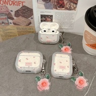 [Arrive The Next Day] Soap Style Rose AirPods 4 Pro2 Protective Case 3rd Generation 2nd Apple Earpho