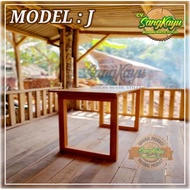 Table 140x70x75 cm minimalist table~Model J