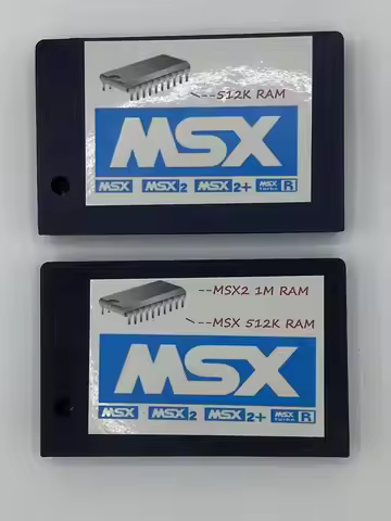 MSX RAM memory expansion card 512K capacity is suitable for retro computer MSX low memory machine to