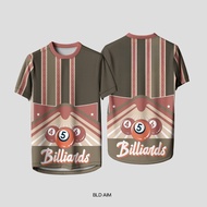 High Quality Street Style Unisex Daily Drifit Short Sleeve Jersey 3R BLD Aim Billiard Lightweight Sp