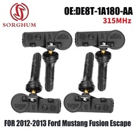 1/4PCS DE8T-1A180-AA 9L3Z1A189A 315MHz TPMS TIRE PRESSURE MONITOR SENSOR FOR 2012-2013 Ford Mustang 