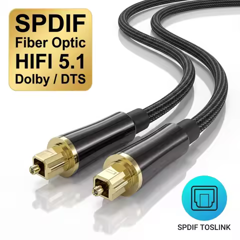 Digital Optical Audio Cable Toslink 1.5m 2m 3m SPDIF Amplifier Player Coaxial Cable For Sound Bar, T