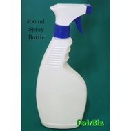 500ml Spray Bottle/White/Spray Pump