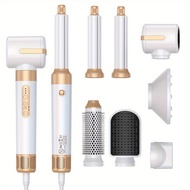 7 In 1 เครื่องเป่าผมแปรงBrushlessเครื่องเป่าผมความเร็วสูงDiffuser Ionic Blow Dryer Hot Airจัดแต่งทรง