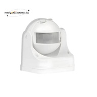 Motion Sensor Infrared, Wall-Mounted 1200W, IP44 Rating-for Smart for UP to 12m Home Lighting Contro
