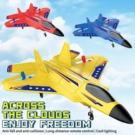 RC Plane 2.4G 2CH F22 Raptor Remote Control Flying Glider With LED Lights EPP Foam RC Airplane Toys 
