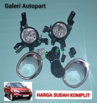 Mobil Honda CRV 2007 2008 2009 LAMPU FOGLAMP KOMPLIT