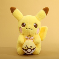 Takara Tomy | 35/50/70cm Pokemon 30th Anniversary Pikachu Cute Plush Toy Cartoon Stuffed Toy Kawaii 
