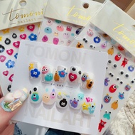 [CORAL SEA] Jelly Series Manicure Stickers Collection Love Accessories Nail 2942