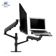 Double 2 in 1 Hybrid Arms for Laptop & Monitor Desk Mount