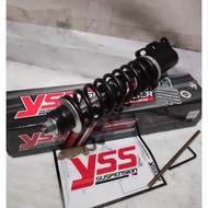 Shockbreaket Mono shock depan Vespa Matic Shock YSS low 185mm Sprint