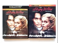 Johnny Depp 無頭谷 Sleepy Hollow 美版4K UHD + Blu-ray+ Digital Code (2 Disc)w/Slipcover Sleeve