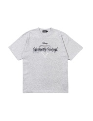 CARNIVAL CNVXKHT005GY KINGDOM HEARTS &amp; FRIENDS WASHED T-SHIRT GREY