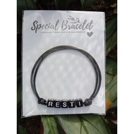 (custom name) name string bracelet/Korean string bracelet/rope/letter