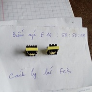 Combo of 2 pre-wound EE 16 isolation transformers. 0.25 mm copper wire.