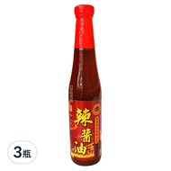 誠泰 辣醬油  410ml  3瓶