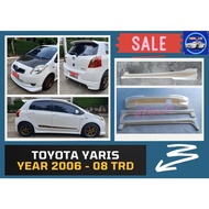 ➽ สเกิร์ตรถ ยาริส Toyota Yaris TRD ปี 2006-08