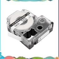5 Pack Replace -4WBN LC-4WBN9(SS12KW) Label Tapes for  LabelWorks LW300 LW400 LW500 LW700 Black On W