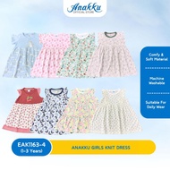 ANAKKU GIRLS DRESS AND KNIT SUIT - DRESS , TOP & BOTTOM (1-3 YEARS) EAK1158-4 EAK1159-4 EAK1163-4