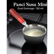 Mini Sauce Pan Stainless Steel 410 Dual Drainage - HK1