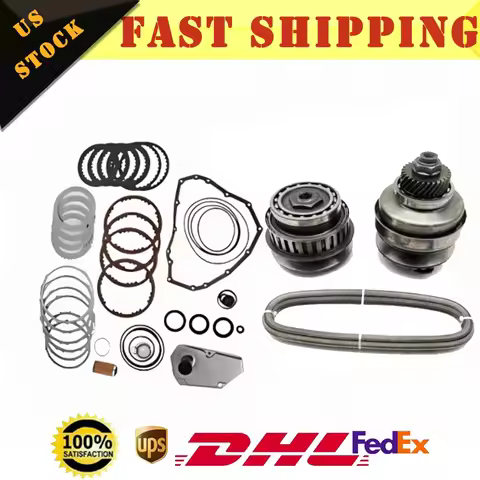 For Nissan Car Transmission Master Rebuild Kit & Pulley Set W/ Belt JF015E RE0F11A