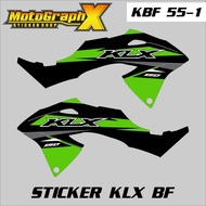 KAWASAKI Wing Sticker KLX BF 55kawasaki Sticker Motor Sticker Motor Custom
