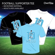 FIFA World Cup MESSI 03 Supporter Jersey Football ARGENTINA Jersey Bola Sepak Adult