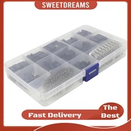 620PCS Connector Kit for Dupont Wire With Black Plastic Housing Case 2.54MM Adapter Cable Connector 