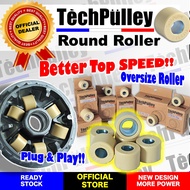 TechPulley Scooter Round OVERSIZE Roller NVX Nmax Xmax ADV Vario Forza Elegan Husky TL500 Vespa ES25