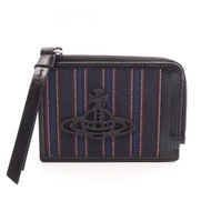 【二手】薇薇安·Vivienne Westwood(Vivienne Westwood) 卡包零錢包 S54020017UWW01J9K206 皮革帆布卡包 男士全新