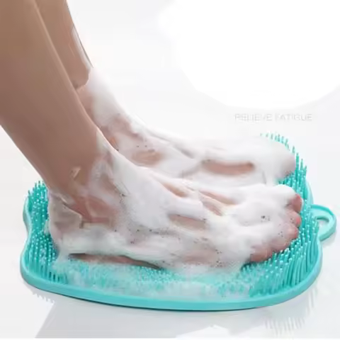 Deep Cleaning and Massage Foot Scrubber Wear-resistant Foot Scrubber for Exfoliating and Cleaning Dr