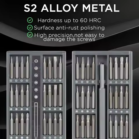 25/63 in 1 Magnetic Precision Screwdriver Set Kit Professional Repair Tools for Phone PC Electronics