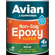 AVIAN NON-SAG EPOXY GLUE 2 COMPONENTS - 400 Grams