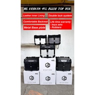 MC Moto Kraken V2 Alloy Top box topbox 22L 35L 45L 55L 65L