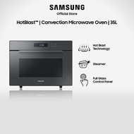 Samsung MC35R8088LC/SP, Convection Microwave Oven, 35L, Charcoal Gray, with HotBlast™