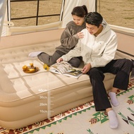 Automatic Inflatable Mattress 5 Feet With Built-In Air Pump (Built-In Battery) 40/25cm Thick.