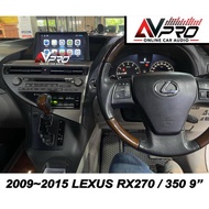 2009~2015 LEXUS RX270 / RX350 OEM 9" Android WiFi GPS USB MP4 Video Player with Canbus Module (Model