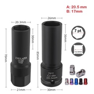 7 Point Socket Nut Screw Rim CRMO Heavy Duty