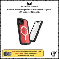 Ghostek Nautical Slim Waterproof Case for iPhone 14 (2022) with MagSafe Compatible