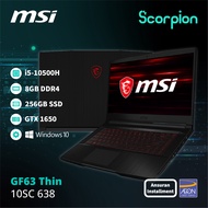 MSI GF63 Thin 10SC 638 Gaming Laptop（Aeon Credit Services-36 Monthly Installments）