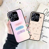 Softcase Glass Mirror Glossy [KC74] Realme C63 - Case hp Realme C63 C53 C51 C30 C33 C21 C55 C20 C35