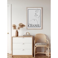 Tranh Canvas Cao Cấp | Tranh fashionista - Chanel Wall Art Coco Chanel Print Modern Wall Art Chanel 