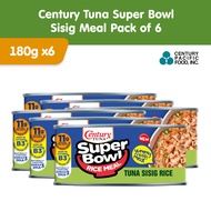 Century Tuna Super Bowl Sisig Rice Meal 180g (Pack of 6) Tuna Canned Tuna