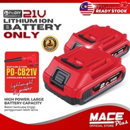 1PCS 21V Battery 2.0Ah Rechargeable Lithium Ion Battery for Cordless Blower PD-CB21V ( Replacement B